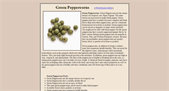 Desktop Screenshot of green-peppercorns.com